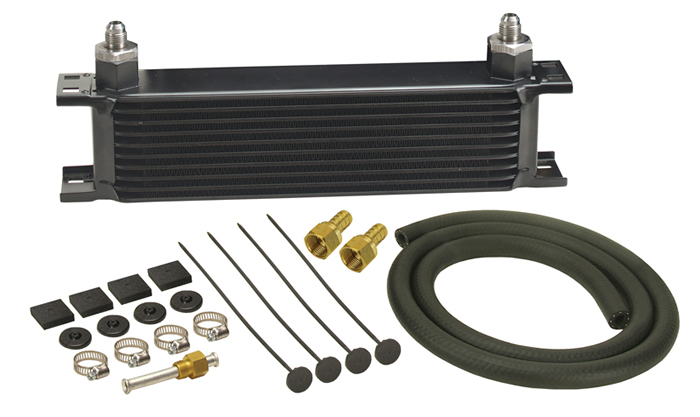 (image for) #DP13401 10-ROW STACKED PLATE TRANS COOLER KIT, -6AN