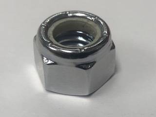 (image for) #GW17540 8/32 nylon locknut chrome