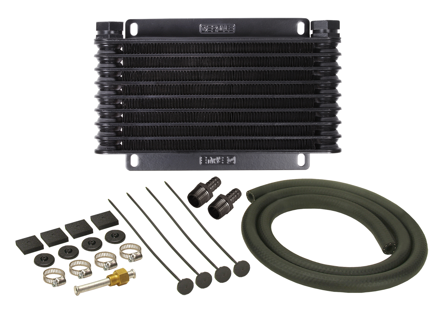 (image for) DERALE 9 Row Series 9000 Plate & Fin Transmission Cooler Kit - Click Image to Close