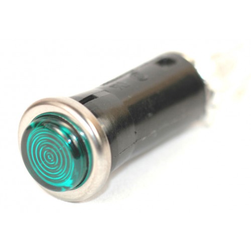 (image for) #17-411 12V SNAP-IN INDICATOR LIGHT / CHROME - Click Image to Close