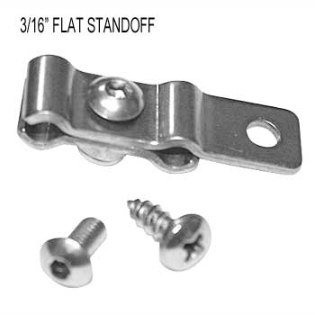 (image for) 3/16 X 3/16 FLATSTAND OFF 4PC