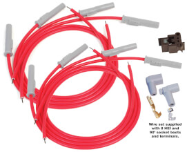 (image for) #31199 Super Conductor Plug Wire Set,8 Cyl Multi-Angle Plug, Soc