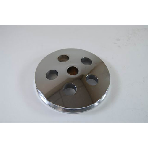 (image for) #R3722POL TYPE II POWER STEERING PUMP PULLEY - CHROME