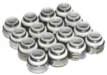 (image for) (16) Positive Stop PTFE Valve Seals: For 3/8" Valves & .530" Guides