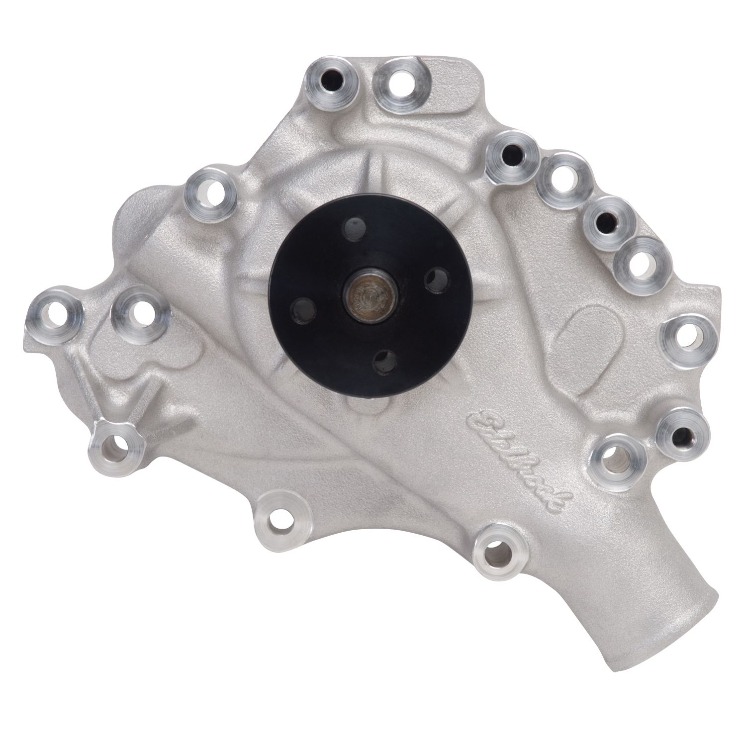 (image for) Water Pump for Small-Block Ford 1970-79 351C and 351M/400 in Satin Finish