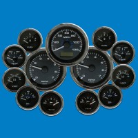 (image for) Elite Twin Engine Gauge Kits