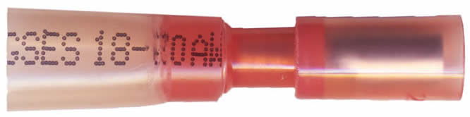 (image for) Krimpa-Seal Bullet Recep.18-20 AWG Bullet Recep .157 5PC
