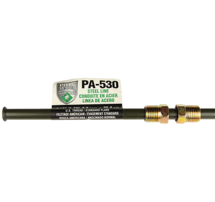 (image for) Domestic Poly-Armour PVF Steel Brake/Fuel/Trans Line 5/16 x 30 - Click Image to Close