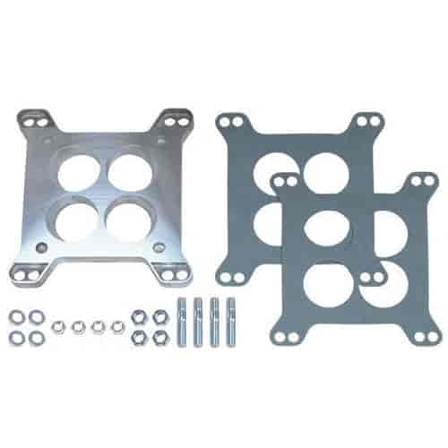 (image for) Large Base 4-BBL To Small Base 4-BBL Carburetor Adapter Kit – Ported