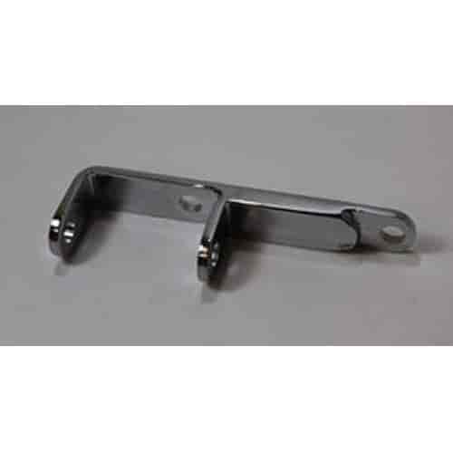 (image for) Header Mount Alternator Bracket Pre-1969 Small Block Chevy CHROME