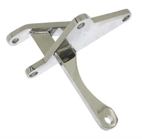 (image for) Chrome 1965-68 BB Chevy 396-454 SWP Bottom Alt Bracket - OEM Style