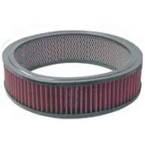 (image for) 14" X 4" ROUND WASHABLE A/C RED ELEMENT EA