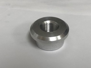 (image for) FEMALE PIPE WELD BUNG RECESSED FLANGE ALUMINUM