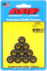 (image for) Washers, Insert Style, Chromoly Steel, Black Oxide, .313 in. I.D., .380 in. Insert O.D., Set of 10 - Click Image to Close