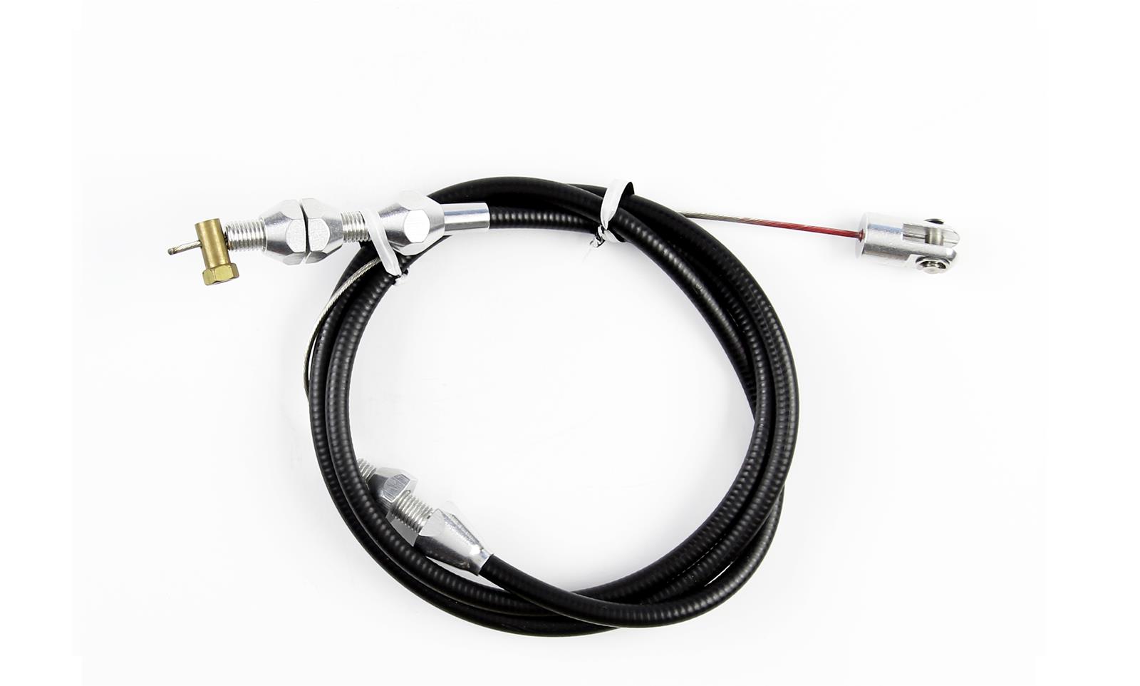 (image for) 48" UNIVERSAL BLACK HOUSING LS1 THROTTLE CABLE